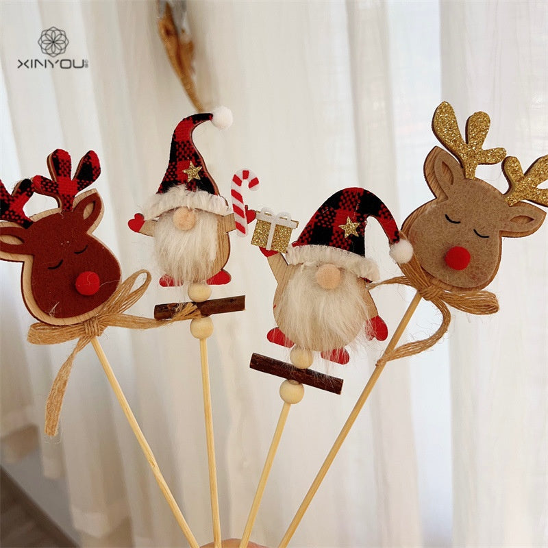 Christmas Bouquet Picks for Festive Gift Displays