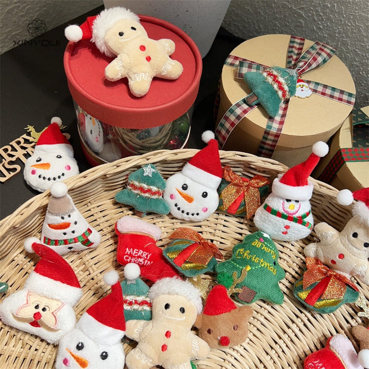 Christmas Plush Ornaments for Cute DIY Holiday Decorating