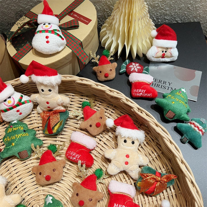 Christmas Plush Ornaments for Cute DIY Holiday Decorating