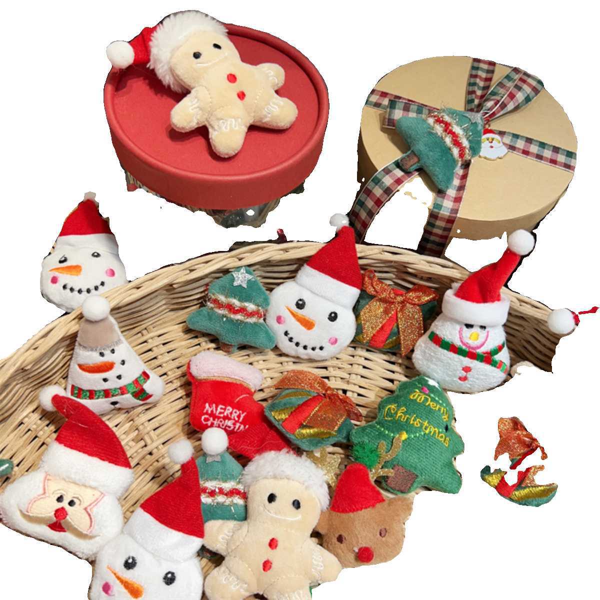Christmas Plush Ornaments for Cute DIY Holiday Decorating