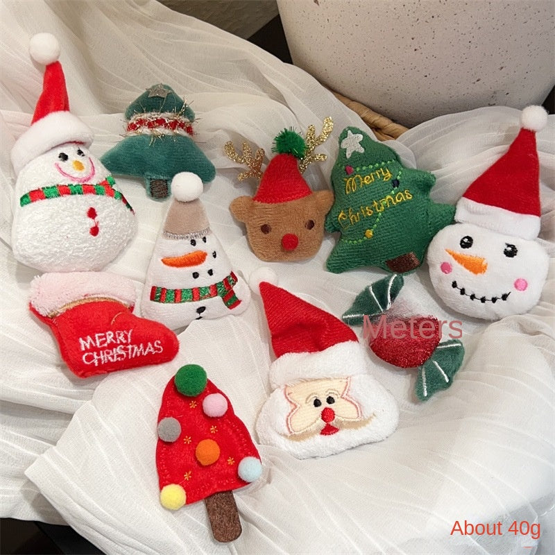 Christmas Plush Ornaments for Cute DIY Holiday Decorating