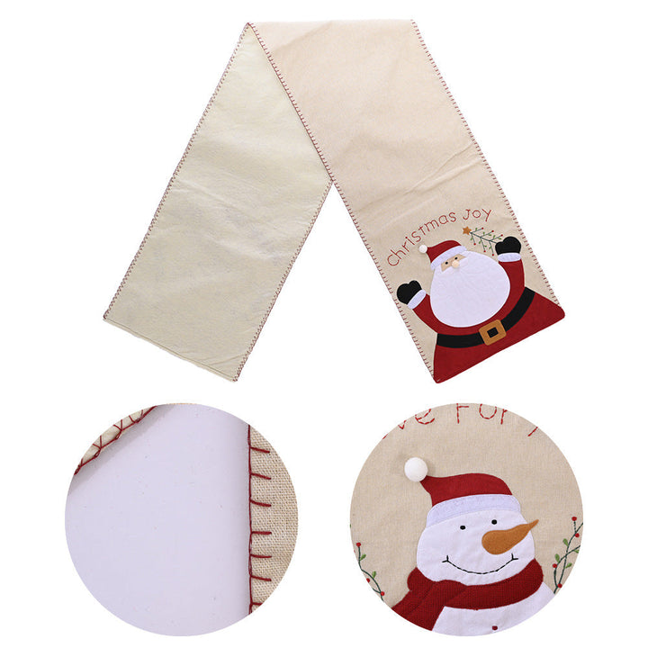 Christmas Snowman Table Runner for Cozy Festive Dining