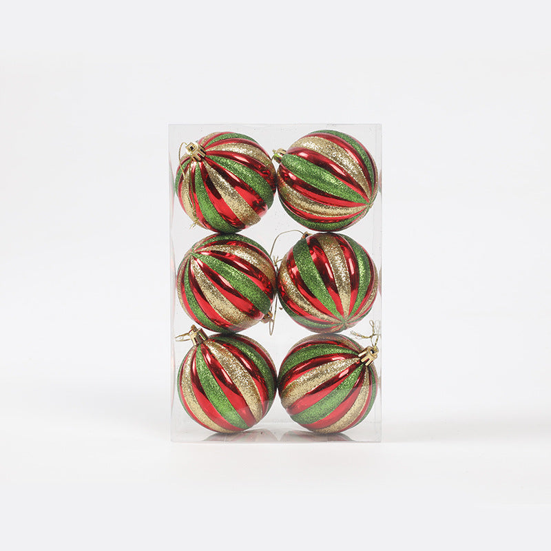 Christmas Ball Ornaments Set for Bright Sparkling Trees