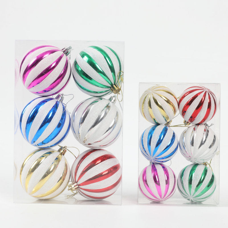 Christmas Ball Ornaments Set for Bright Sparkling Trees