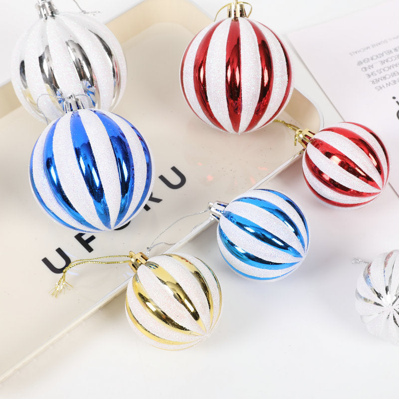 Christmas Ball Ornaments Set for Bright Sparkling Trees
