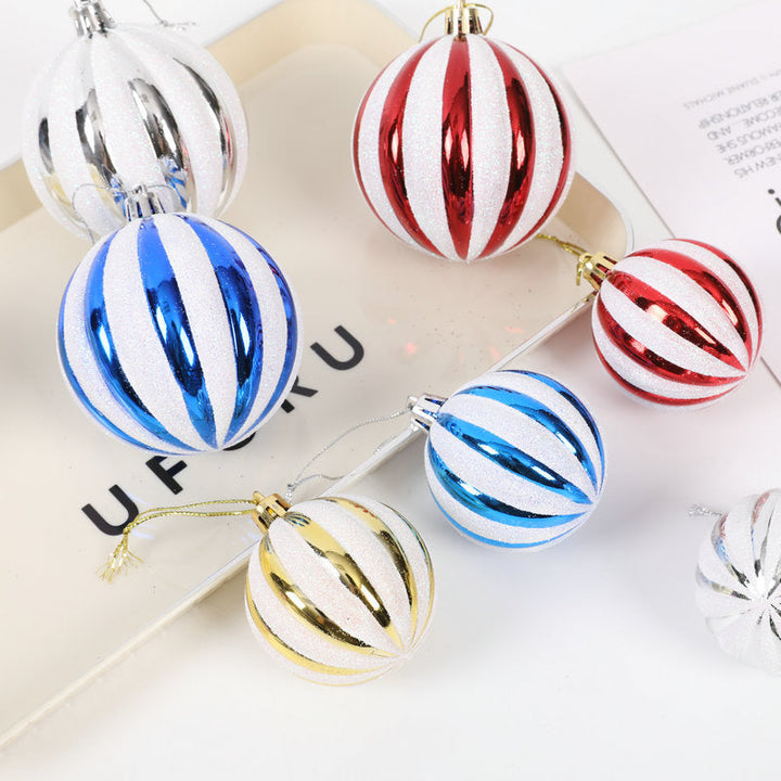 Christmas Ball Ornaments Set for Bright Sparkling Trees