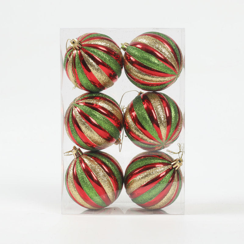 Christmas Ball Ornaments Set for Bright Sparkling Trees