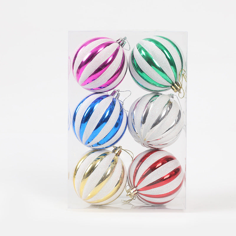 Christmas Ball Ornaments Set for Bright Sparkling Trees