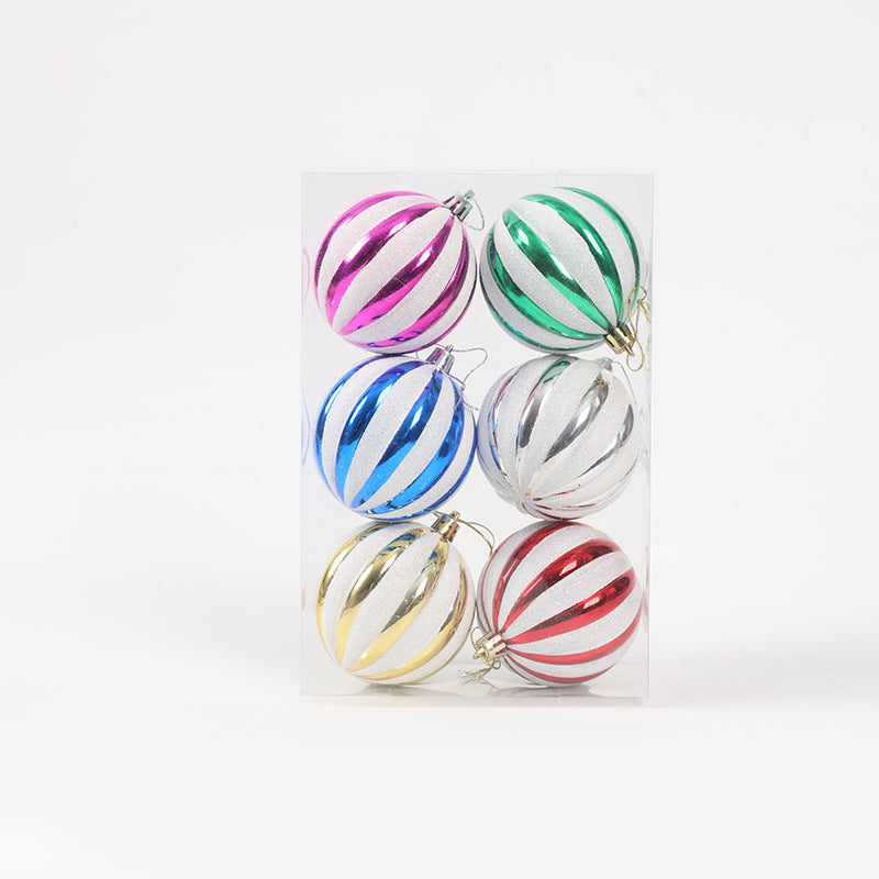 Christmas Ball Ornaments Set for Bright Sparkling Trees