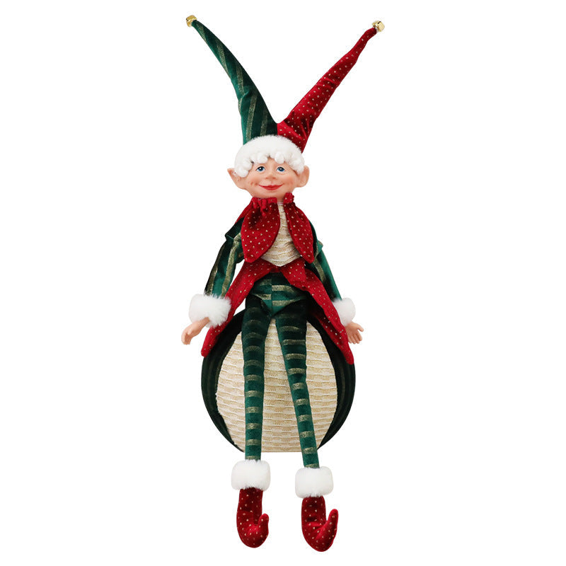 Christmas Elf Doll Ornaments for Sparkling Displays