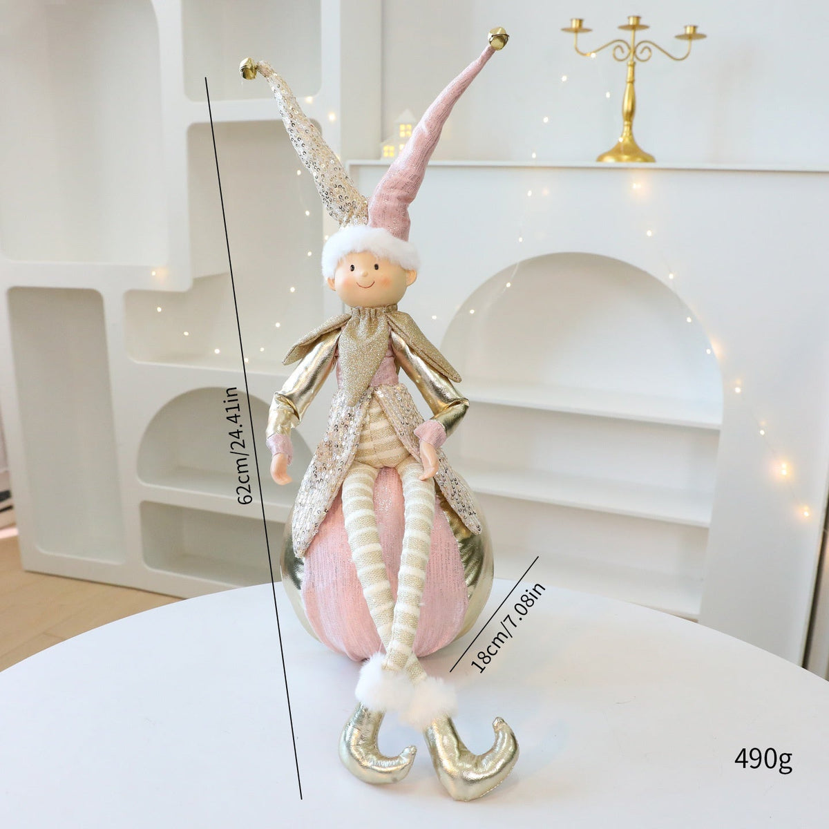Christmas Elf Doll Ornaments for Sparkling Displays