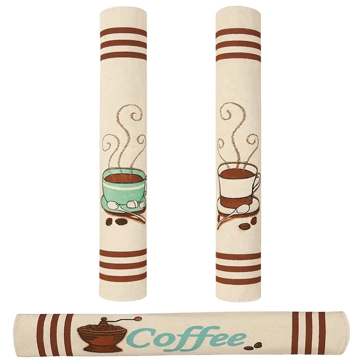 Coffee Handle Covers for Cozy Kitchen Decor Set