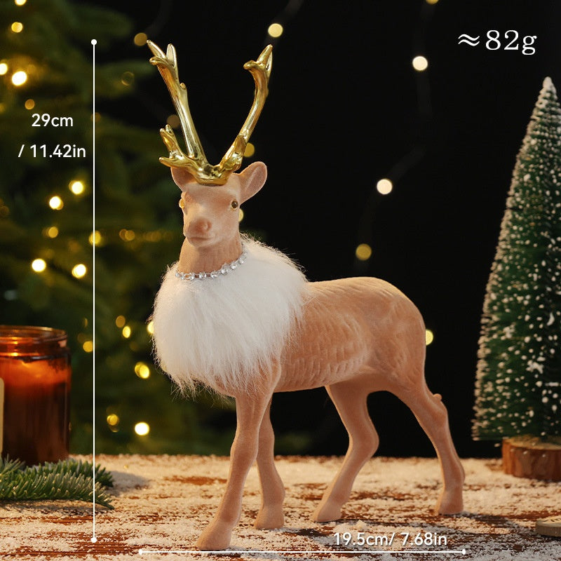 Christmas Reindeer Decorations for Cozy Woodland Charm