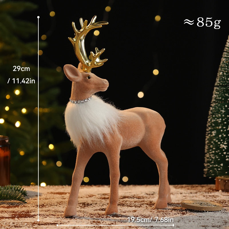 Christmas Reindeer Decorations for Cozy Woodland Charm