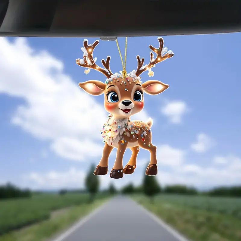 Christmas Reindeer Ornament For Festive Holiday Cheer