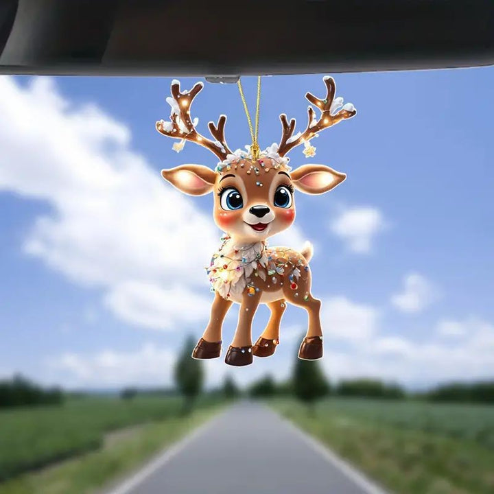 Christmas Reindeer Ornament For Festive Holiday Cheer
