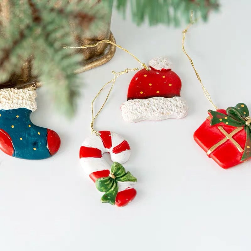 Christmas Resin Ornaments for Playful Holiday Tree Decor
