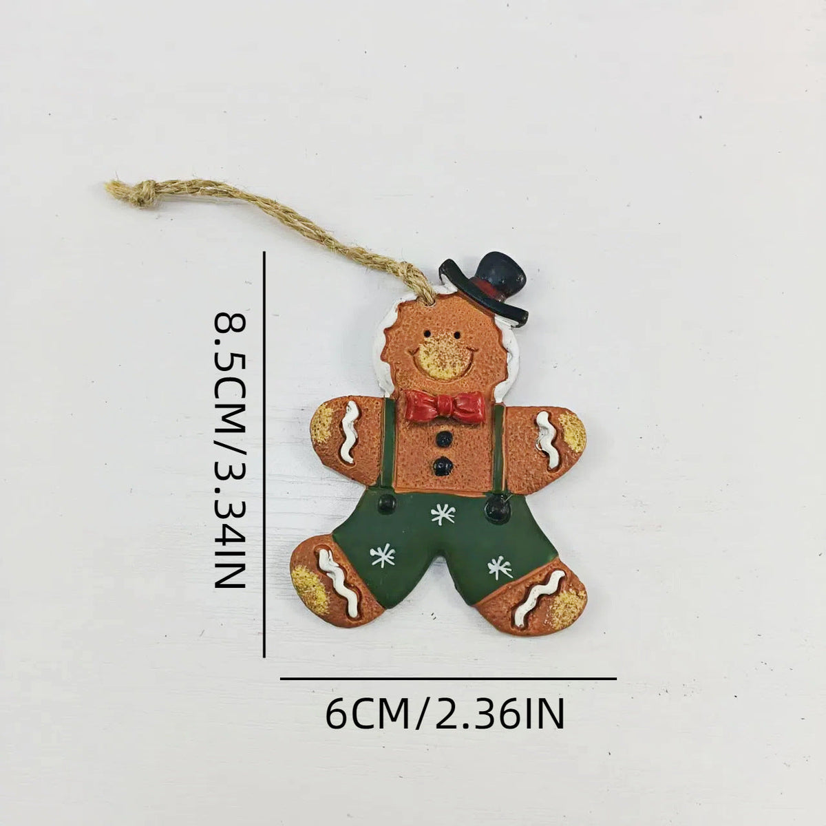 Christmas Gingerbread Ornaments for Playful Displays