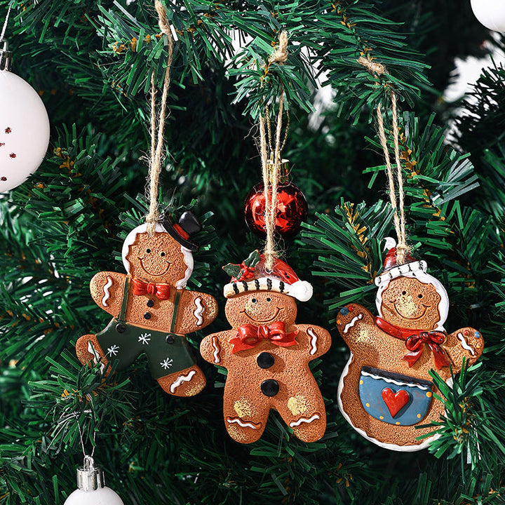 Christmas Gingerbread Ornaments for Cozy Tree Charm