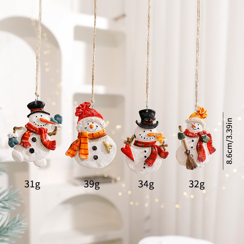 Christmas Resin Ornaments for a Playful Holiday Tree