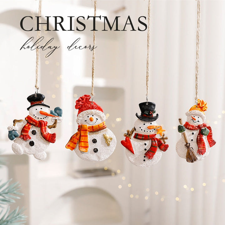 Christmas Resin Ornaments for a Playful Holiday Tree