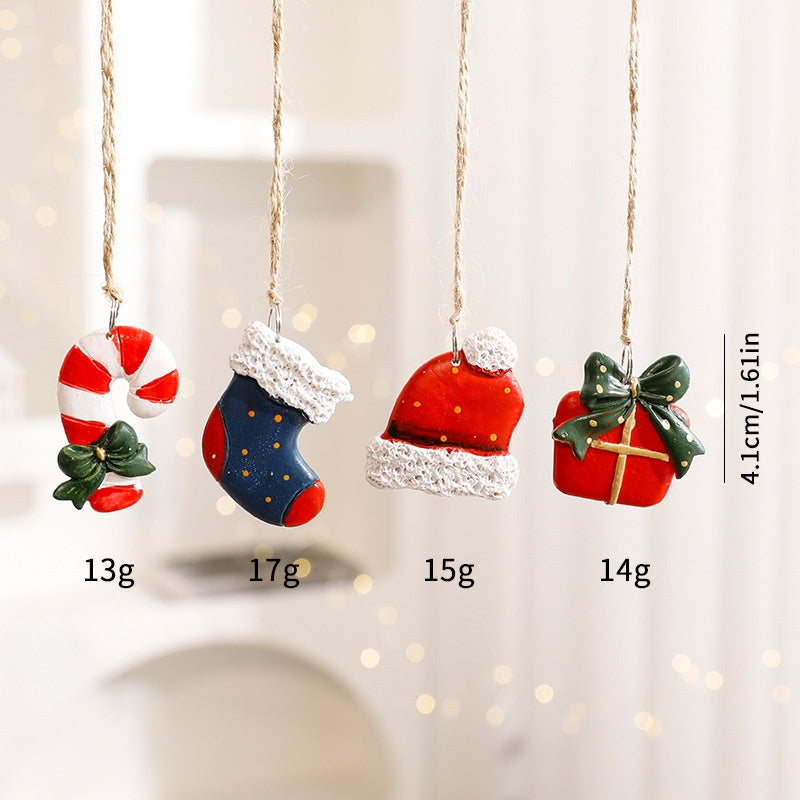 Christmas Resin Ornaments for a Playful Holiday Tree