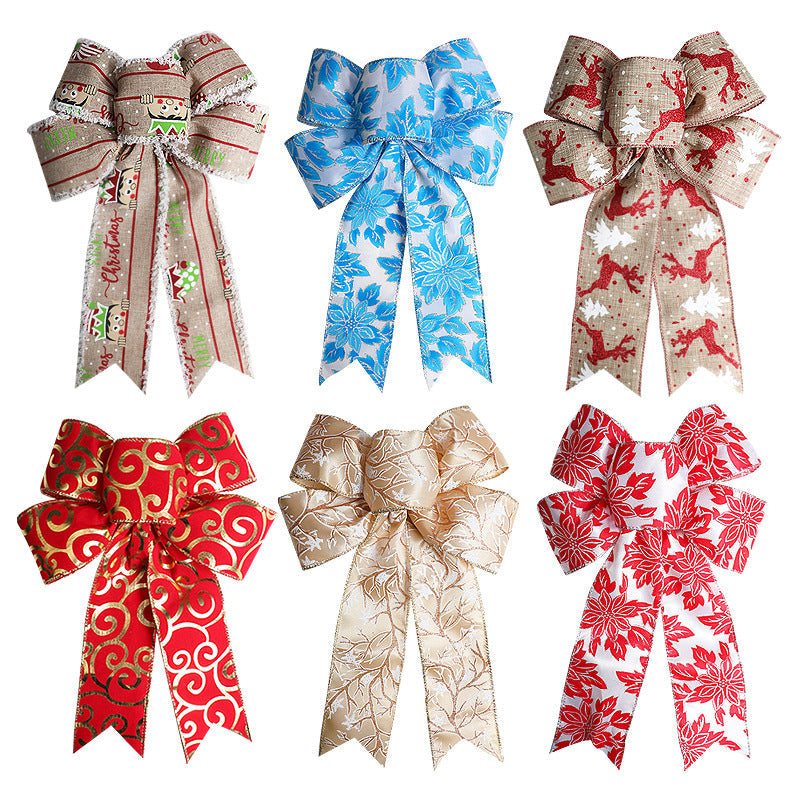 Christmas Ribbon Bows for Quick Festive Decorating