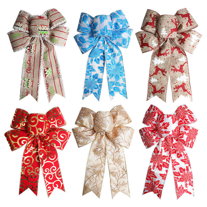 Christmas Ribbon Bows for Quick Festive Decorating
