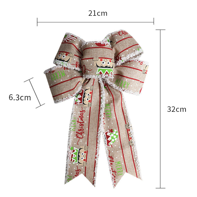 Christmas Ribbon Bows for Quick Festive Decorating