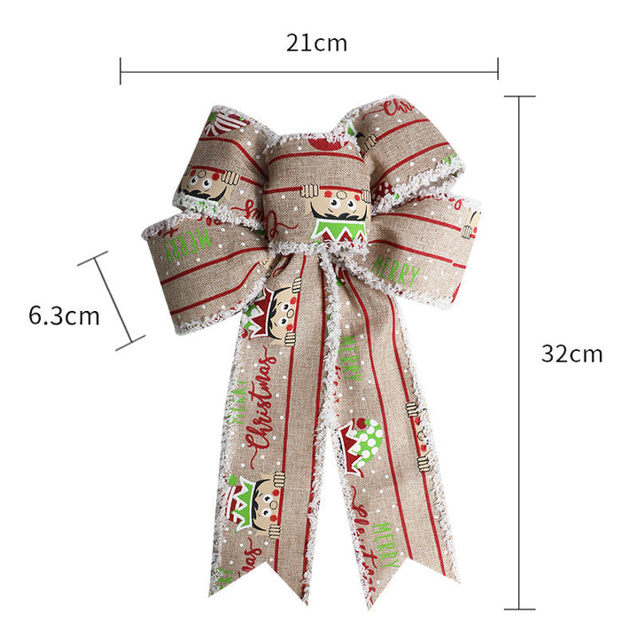 Christmas Ribbon Bows for Quick Festive Decorating
