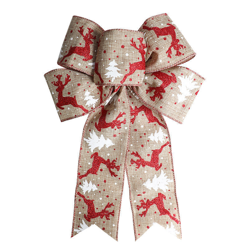 Christmas Ribbon Bows for Quick Festive Decorating