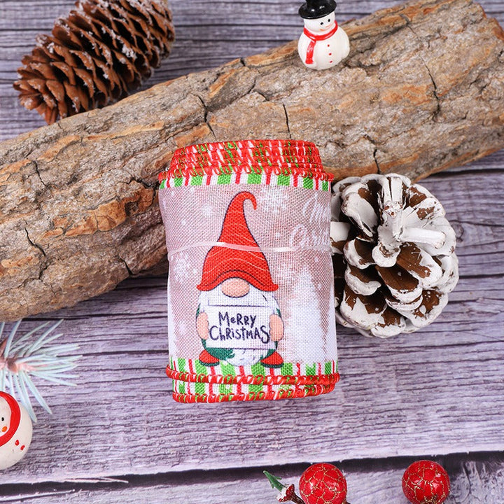 Christmas Ribbon for Colorful Gift Wrapping & Crafts