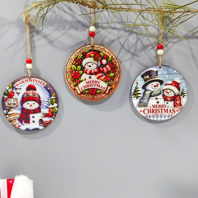 Christmas Hanging Ornament for Rustic Holiday Charm