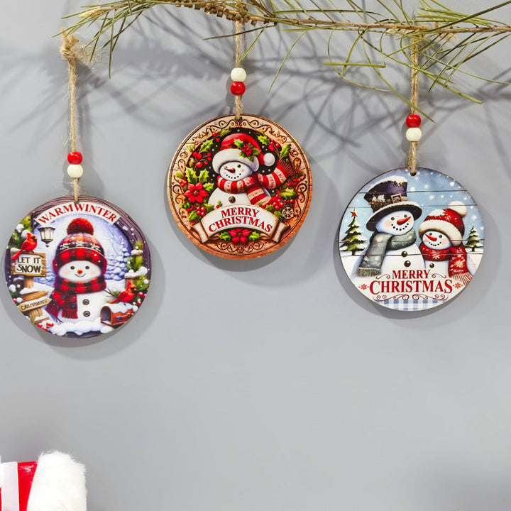 Christmas Hanging Ornament for Rustic Holiday Charm