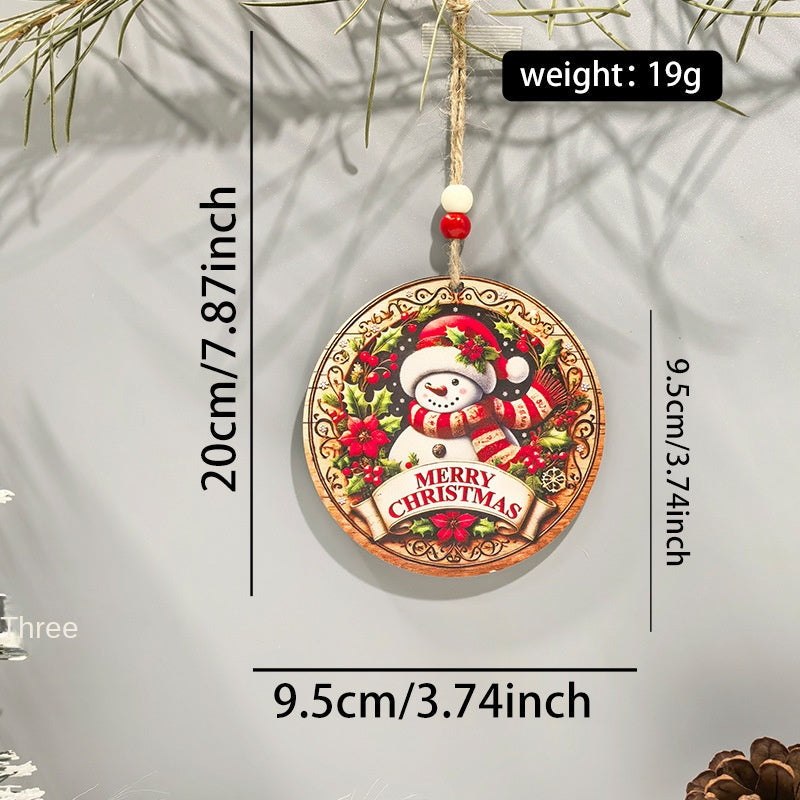 Christmas Hanging Ornament for Rustic Holiday Charm