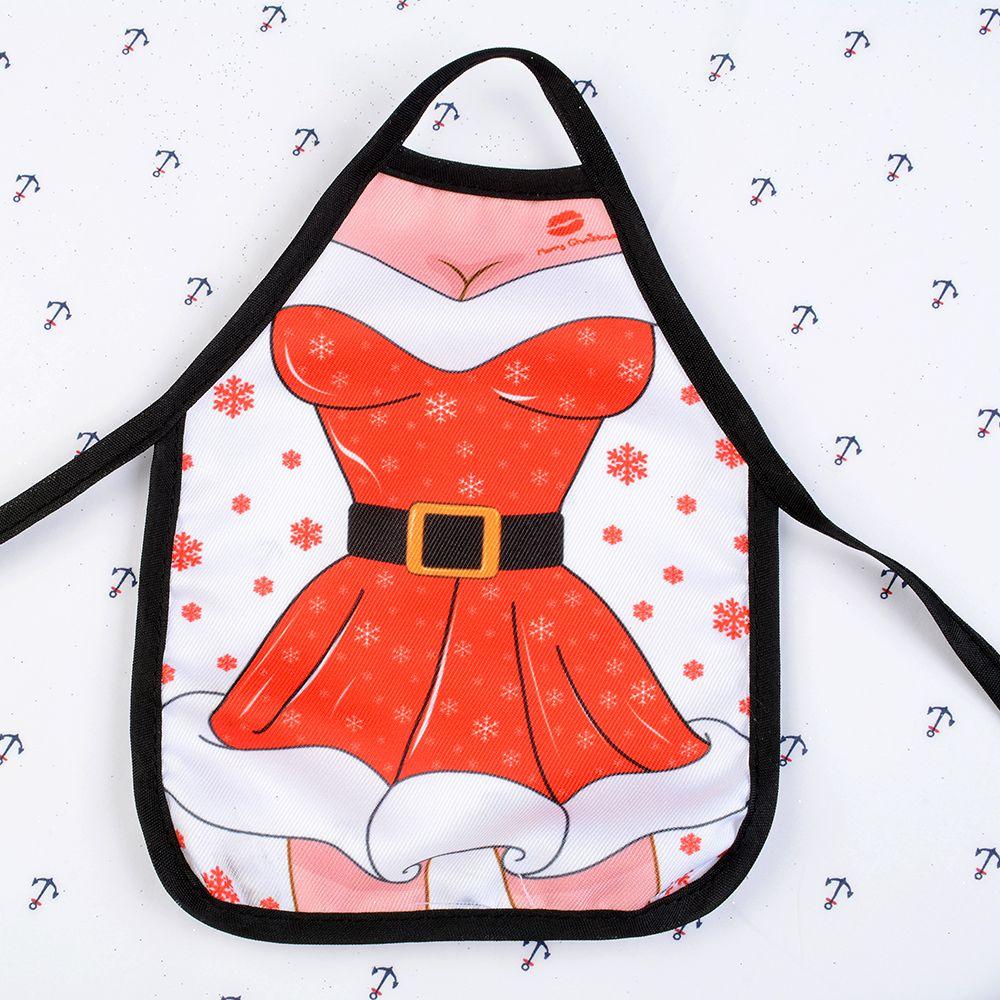 Novelty Christmas Santa Apron for Dinner Parties