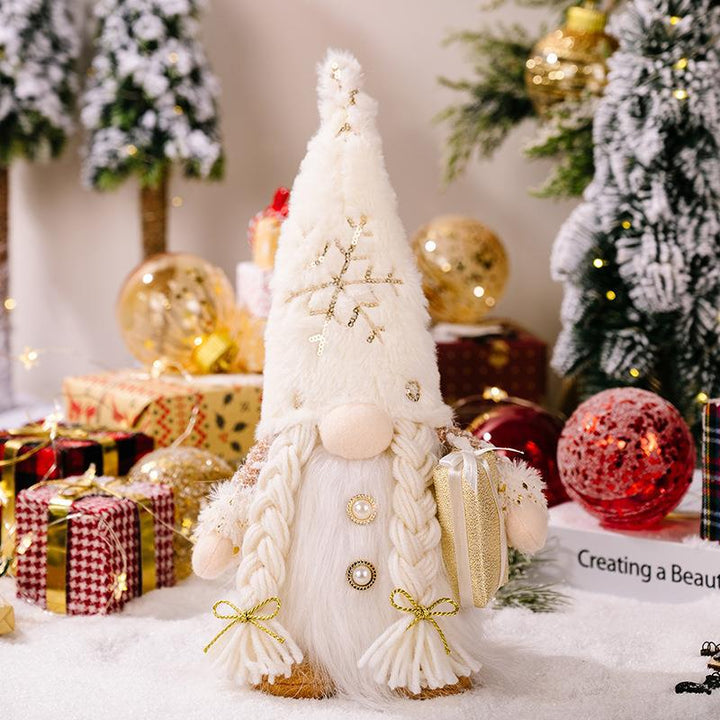 Christmas Gnome with Lights for Cozy Holiday Decor