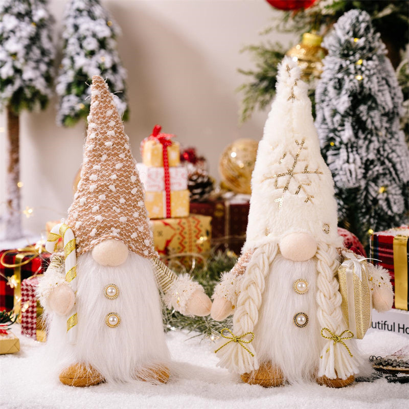 Christmas Gnome with Lights for Cozy Holiday Decor