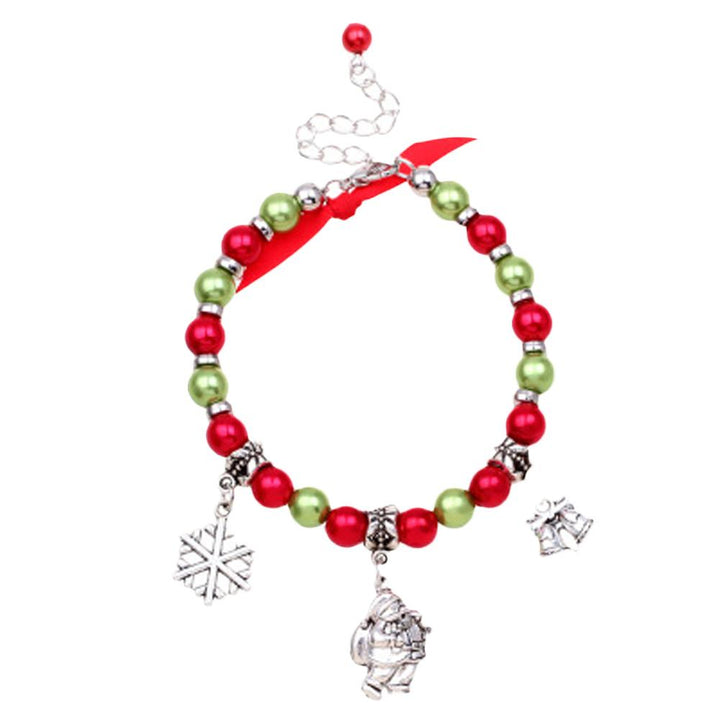 Christmas Bracelets With Festive Holiday Charms Gift