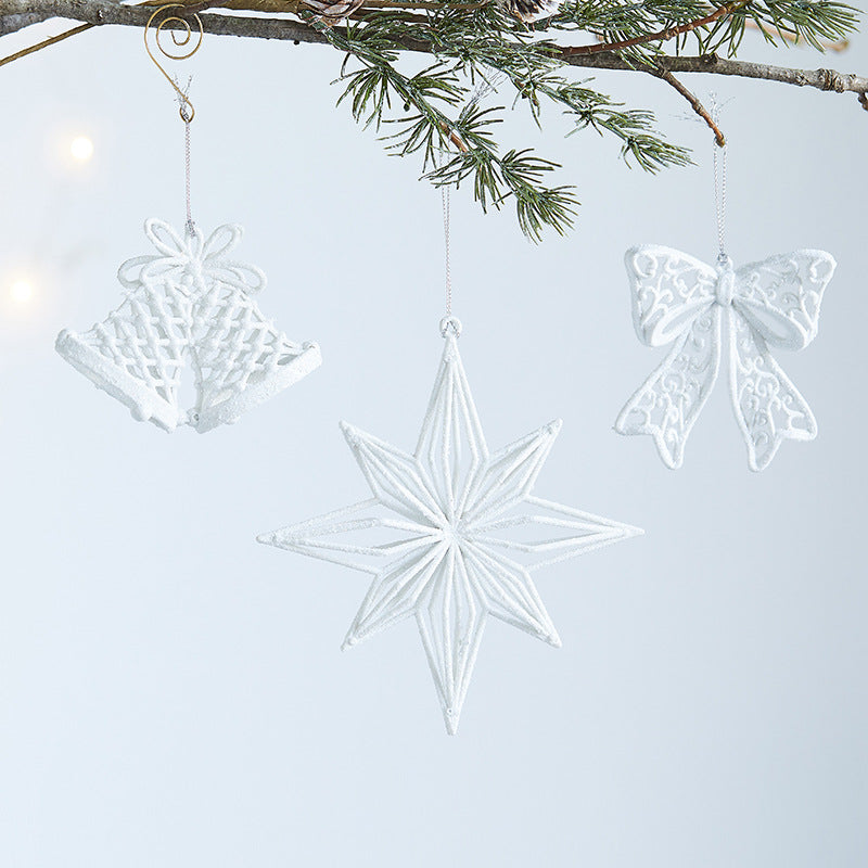 Christmas Snowflake Ornaments for Elegant Winter Decor