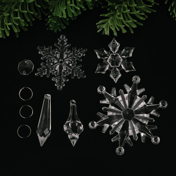 Christmas Snowflake Ornaments for Icy Tree Sparkle
