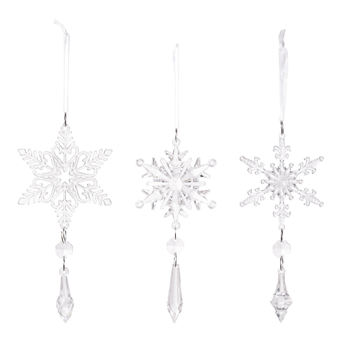 Snowflake Christmas Ornaments for Sparkling Holiday Trees
