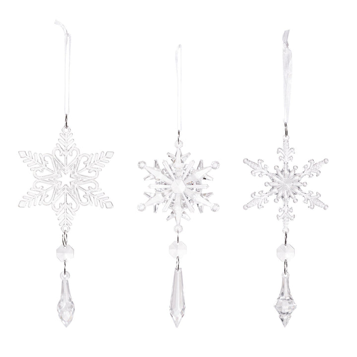 Snowflake Christmas Ornaments for Sparkling Holiday Trees