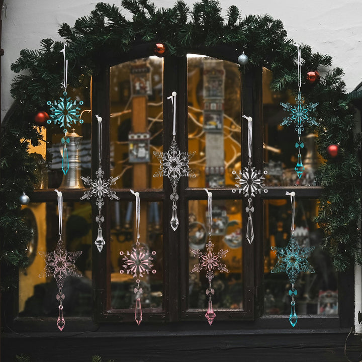 Snowflake Christmas Ornaments for Sparkling Holiday Trees
