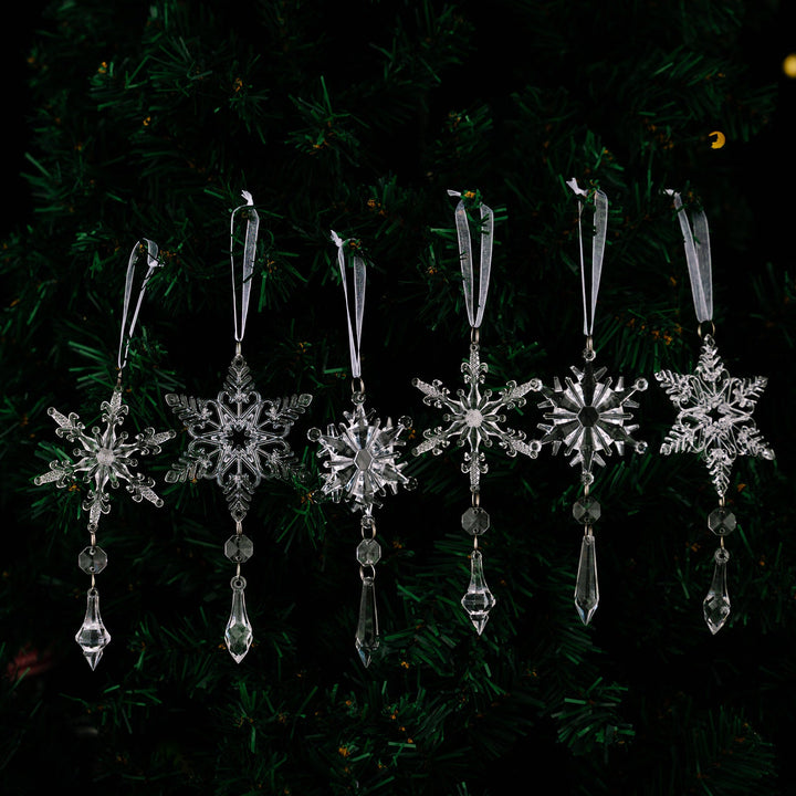 Snowflake Christmas Ornaments for Sparkling Holiday Trees