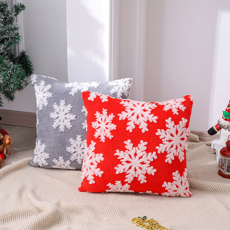 Christmas Snowflake Pillow Covers - Cozy Holiday Decor