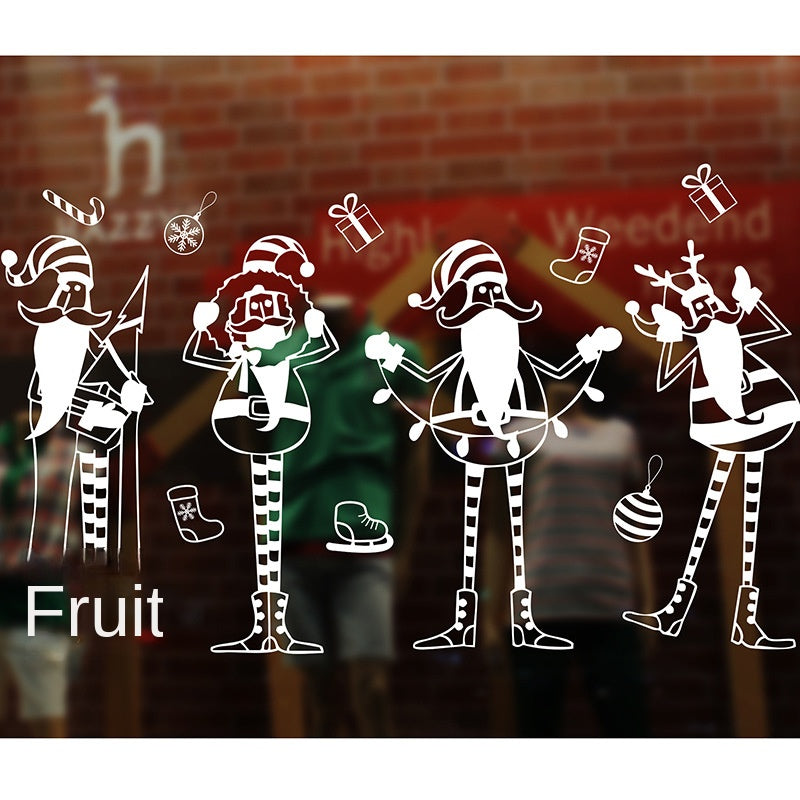 Christmas Window Decals for Festive Winter Displays
