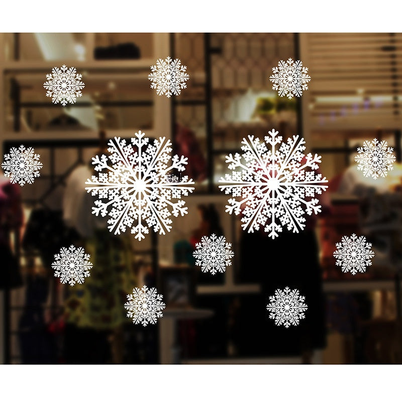 Christmas Window Decals for Festive Winter Displays