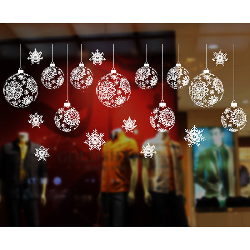 Christmas Window Decals for Festive Winter Displays