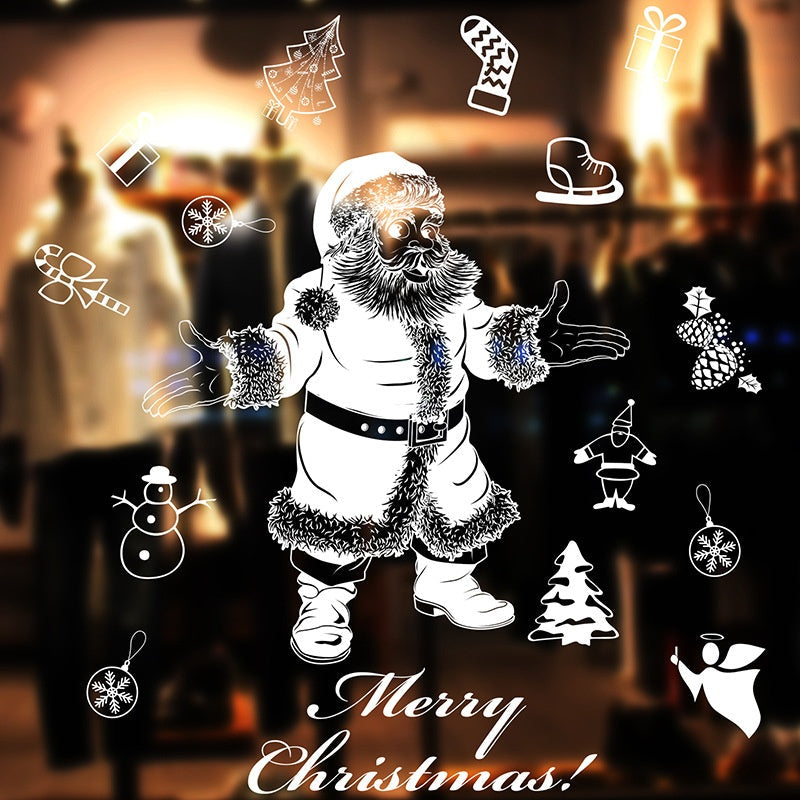 Christmas Window Decals for Festive Winter Displays